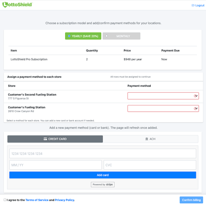 Choose Plan_EnterCard