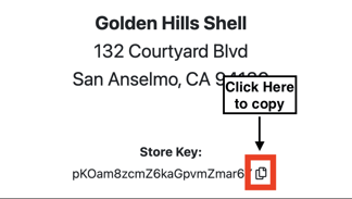 Copy Store Key